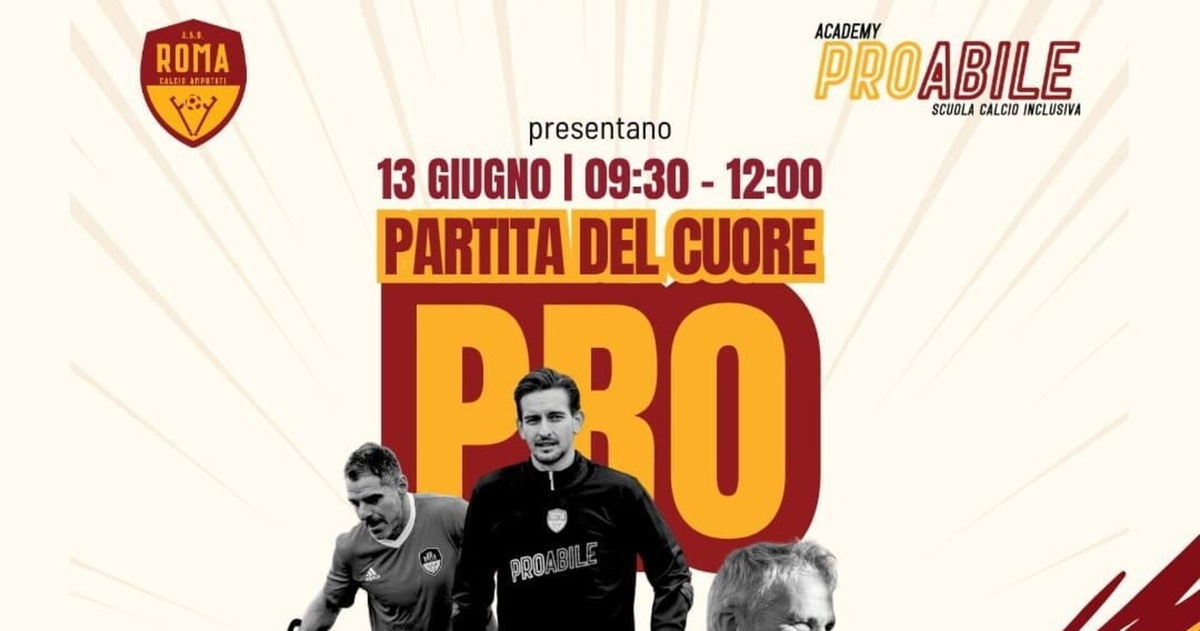 Sport senza barriere: VIP e atleti paralimpici insieme per la Partita del Cuore Pro promossa da Arturo Mariani e Simone Perrotta
