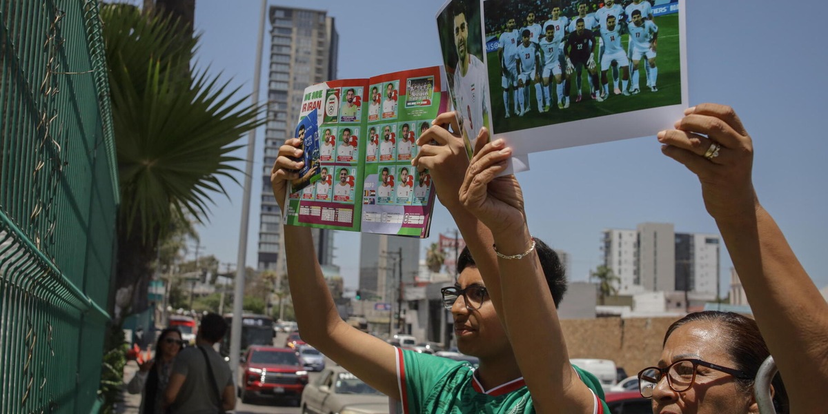 Mondiali: il grido dei tifosi messicani a Tijuana, 'Vamos Iran!'