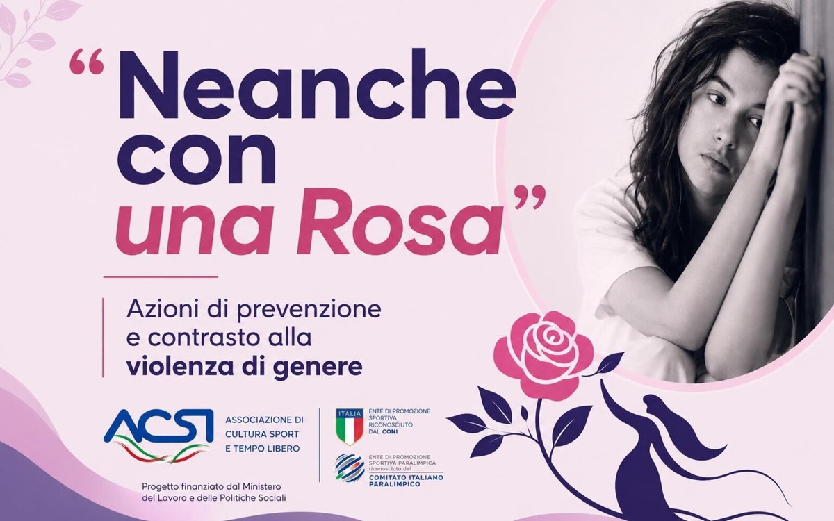 "Neanche con una rosa", la tappa di Bari