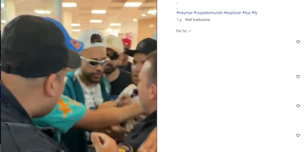 Brasile: il sosia di Neymar scatena il caos in un centro commerciale Usa