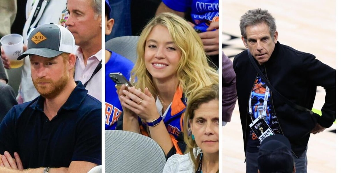 Dal principe Harry alla sexy Sidney Sweeney quanti vip a San Antonio per il trionfo dei Knicks
