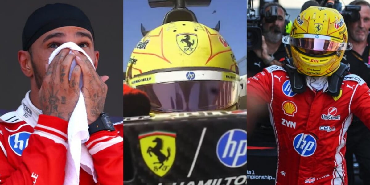 La voce strozzata dall'emozione e il "grazie a tutti" in italiano: il team radio di Hamilton fa emozionare i tifosi