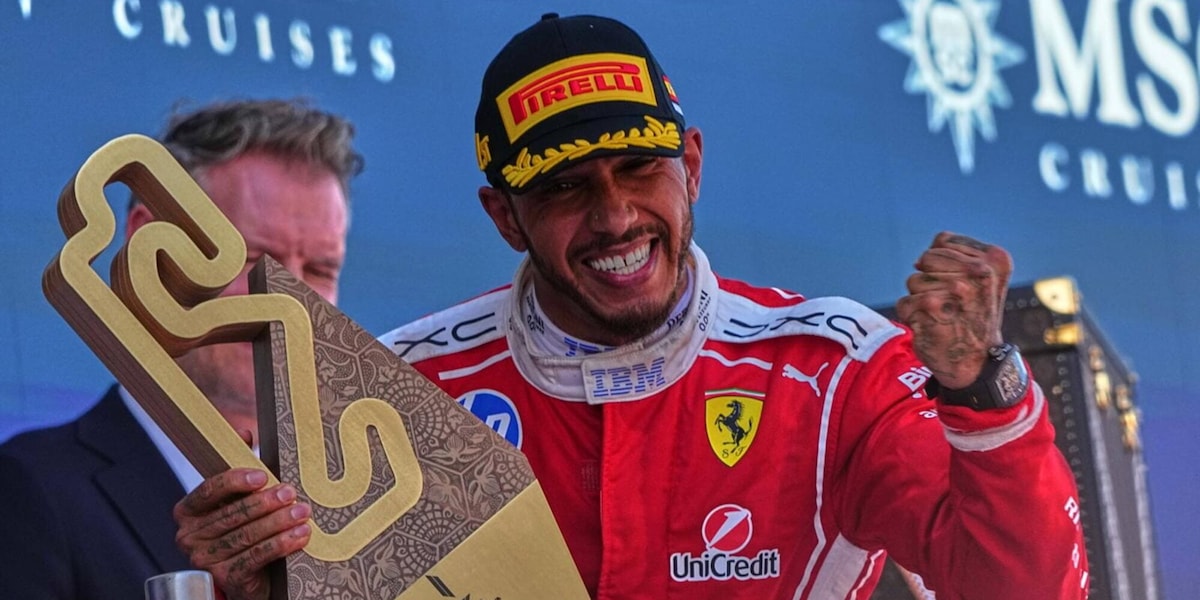 Gran Premio di Barcellona: ascolti record in tv per il successo della Ferrari di Hamilton