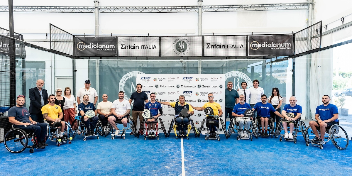 Sport senza barriere: al Ponte Milvio Tennis Club la quarta tappa del Circuito Nazionale Wheelchair Padel FITP