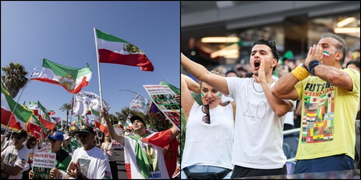 I tifosi dell'Iran tra tifo, proteste e bandiere proibite: come hanno vissuto la partita