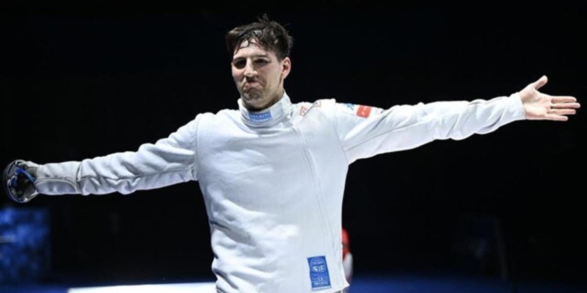Mencarelli trionfa nella spada agli Europei di Antony: subito una medaglia d'oro per l'Italia