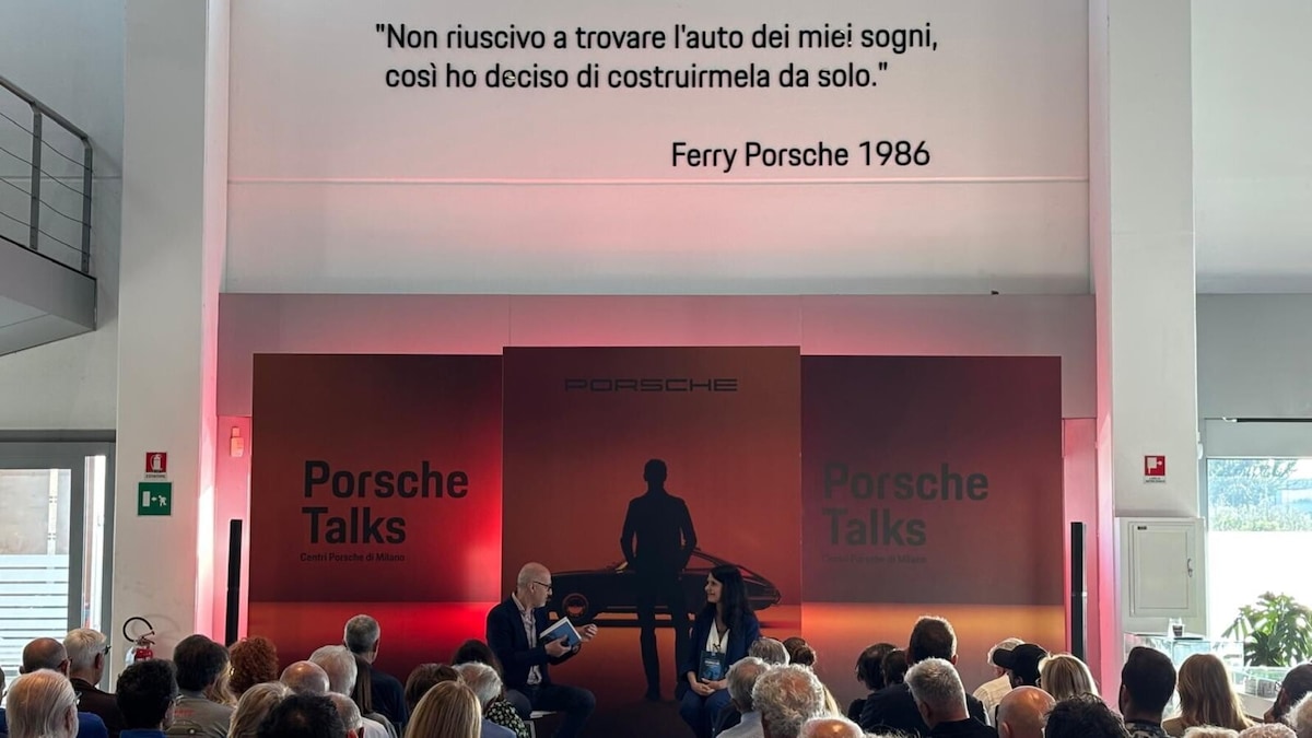 Porsche corre in casa