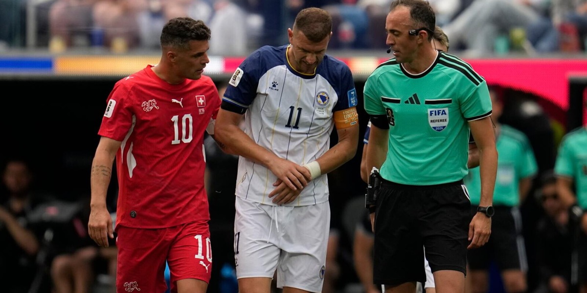 Esce Dzeko e la Bosnia crolla, ora si fa dura: la Svizzera vince 4-1 con un super Manzambi