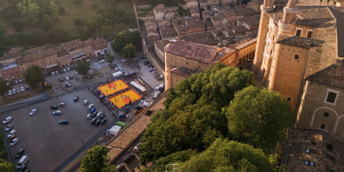 Estathé 3×3 Italia Streetbasket Circuit 2026: nel weekend il 3vs3 città di Urbino e il Torneo il Campetto