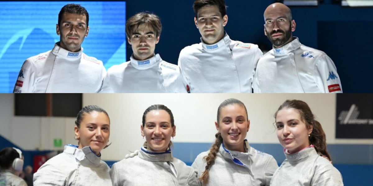 Italia in finale nella spada maschile agli Europei di scherma: le ragazze si giocano il bronzo
