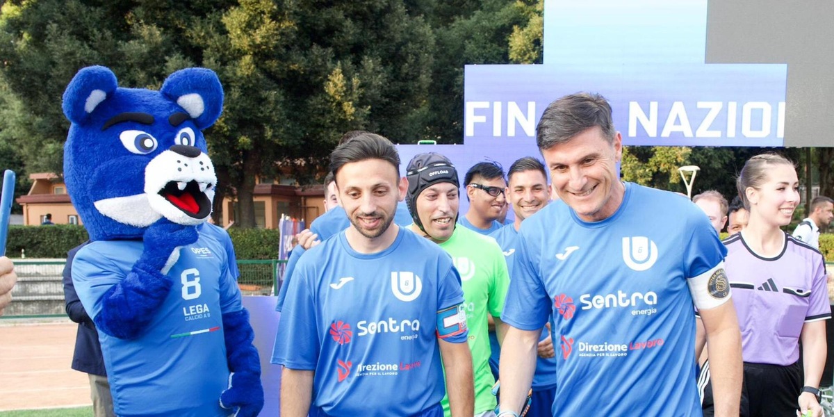 Roma capitale del calcio a 8, al via le Finali Opes con Zanetti e Bonucci