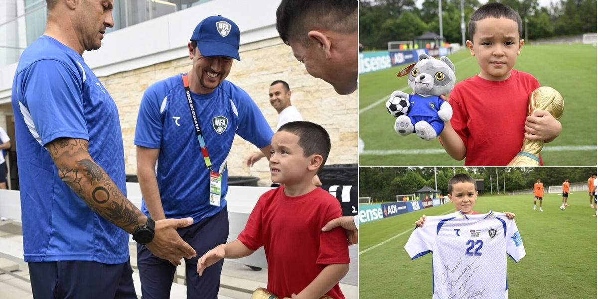 L'Uzbekistan di Cannavaro 'premia' il piccolo Isfandiyor