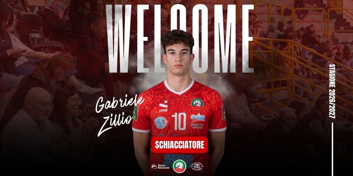 Volley Mercato: Gabriele Zillio rinforza i posto 4 di Macerata