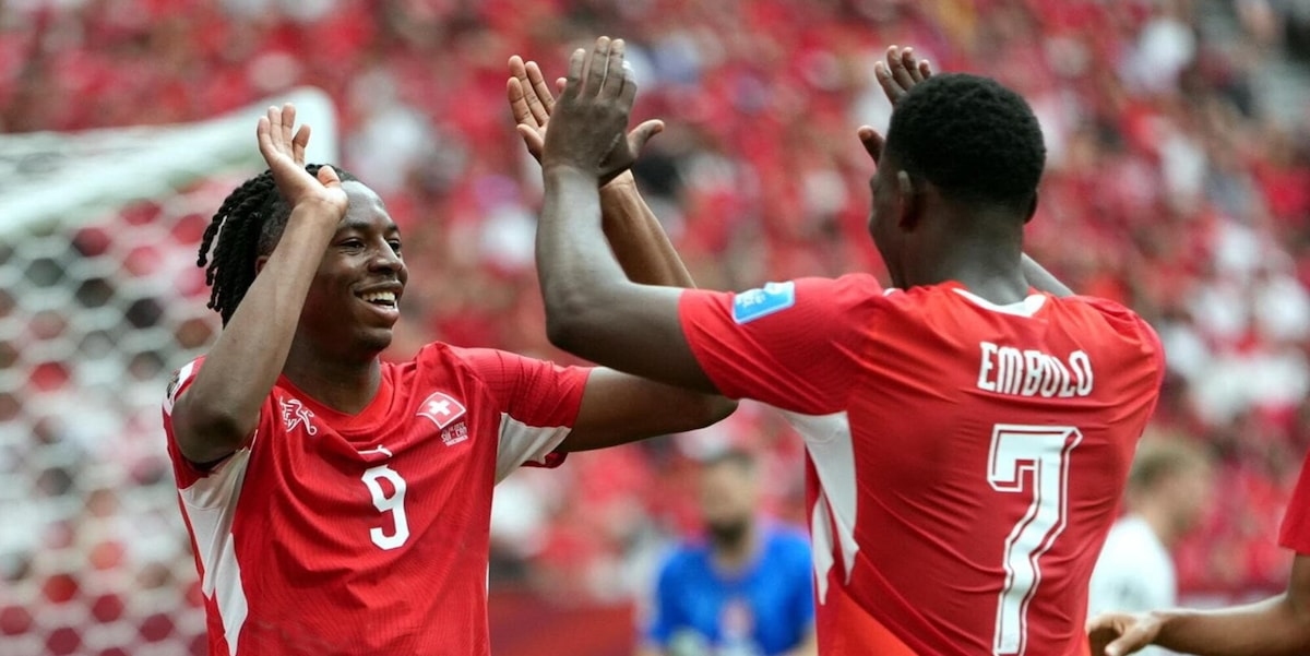 Svizzera, show e primo posto nel girone B: Manzambi e Vargas affondano il Canada