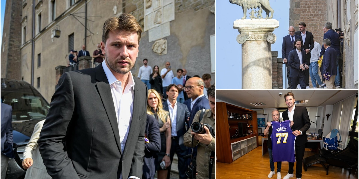 Doncic sbarca a Roma: "Faremo una squadra di cui essere orgogliosi"