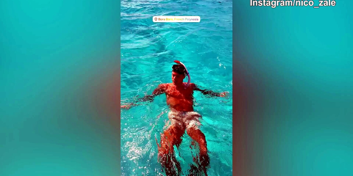 Ex Roma, Zalewski si rilassa in Polinesia