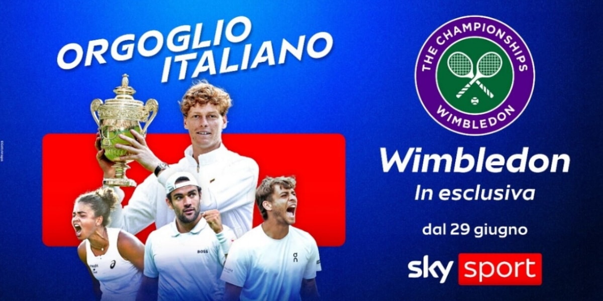 Tennis, dove vedere Wimbledon in diretta tv