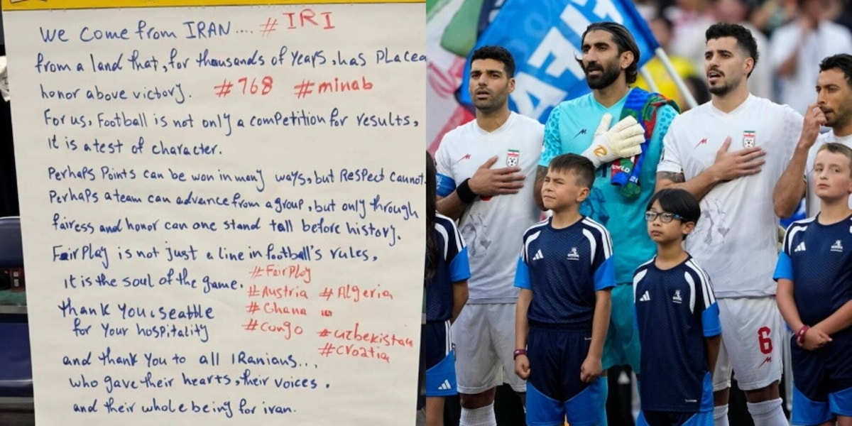 Il biglietto dell'Iran alle altre nazionali: "Potete guadagnare punti con qualsiasi mezzo, ma il rispetto non si conquista in quel modo"