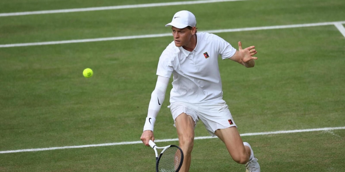 Wimbledon, Sinner soffre ma vince in cinque set contro Kecmanovic