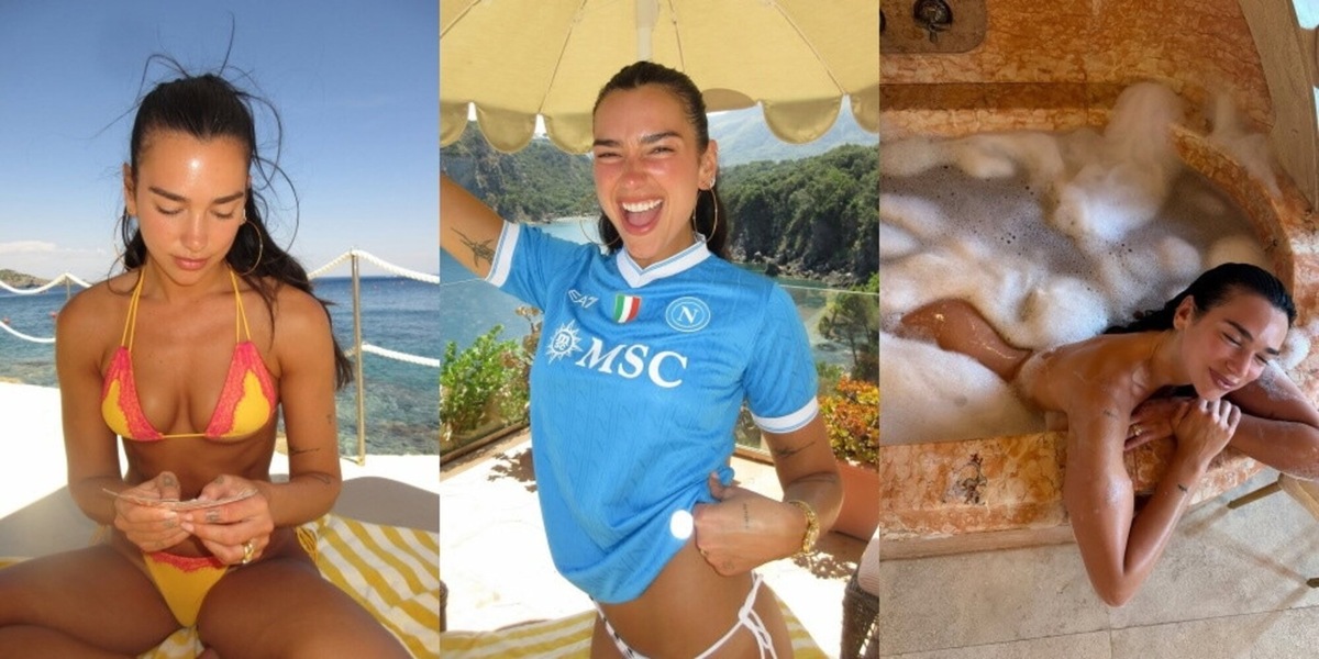 Dua Lipa con la maglia del Napoli: le nuove foto social scatenano i tifosi