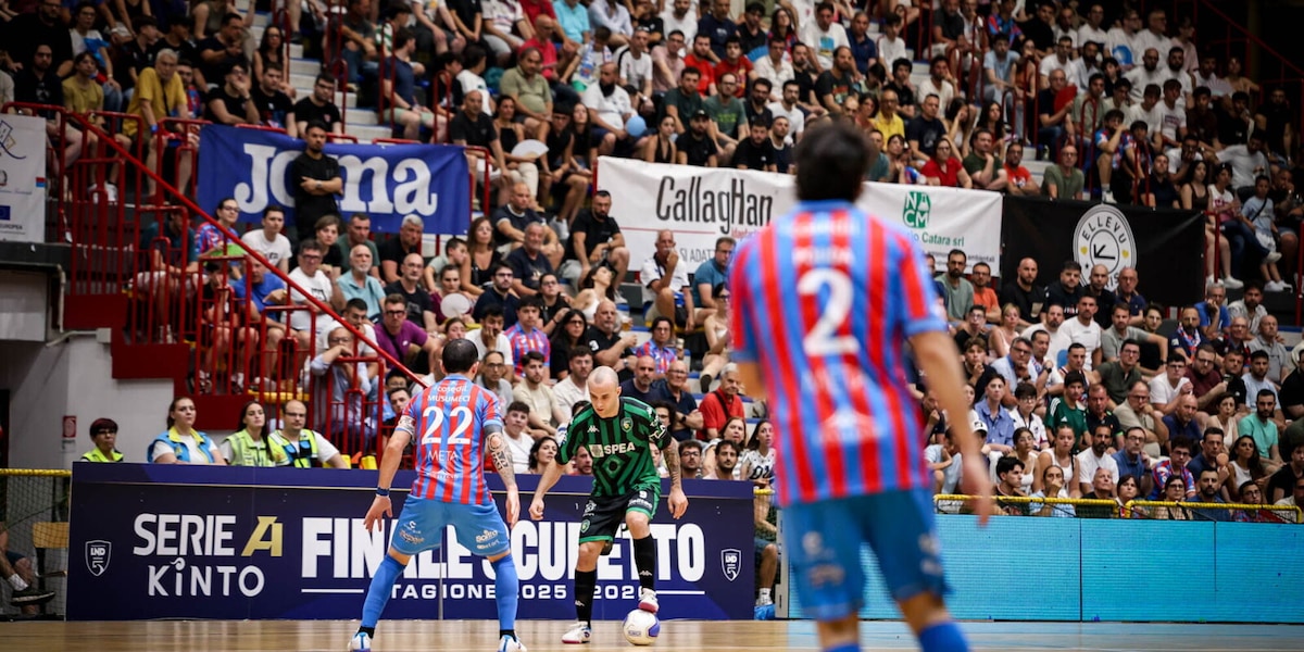 Futsal, Serie A KINTO: Covei Meta Catania Bricocity e L84 Torino, è il giorno del gran finale a forti tinte tricolori