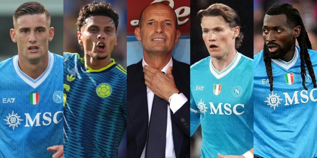 Il Napoli di Allegri prende forma: gli obiettivi di mercato, i giocatori in uscita e quelli in bilico