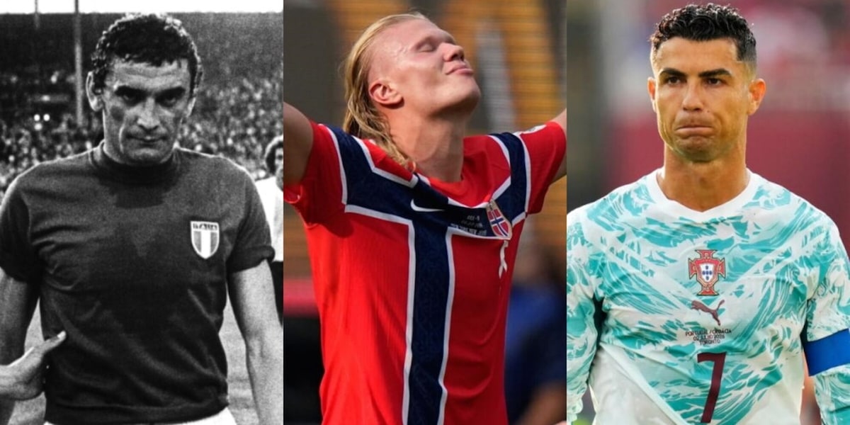 Haaland non si ferma più, batte Cristiano Ronaldo e Gigi Riva in una classifica speciale delle nazionali