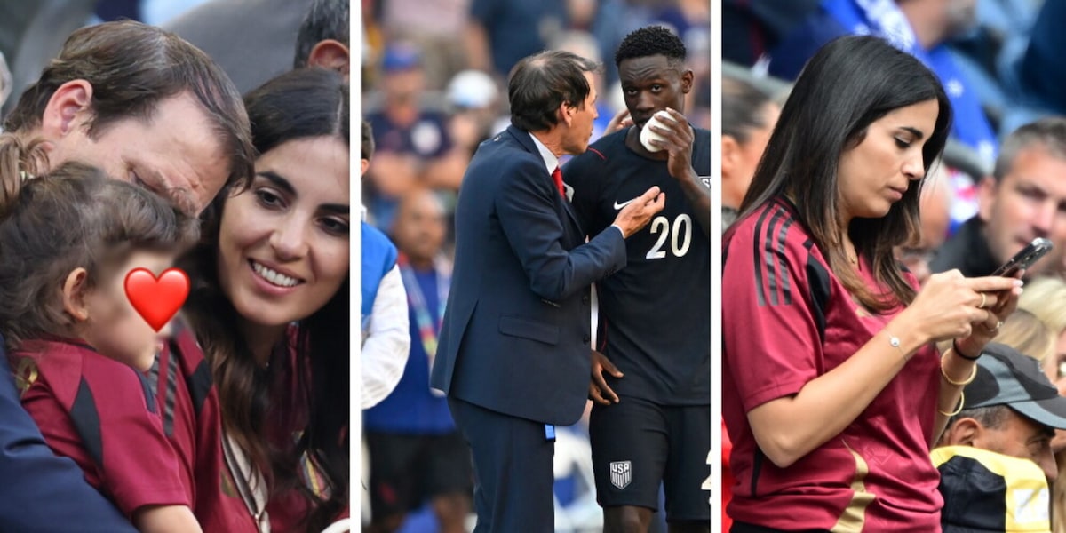 Prima parla con Balogun, poi si scioglie con Francesca Brienza e la figlia Sofia: le foto della super notte di Rudi Garcia