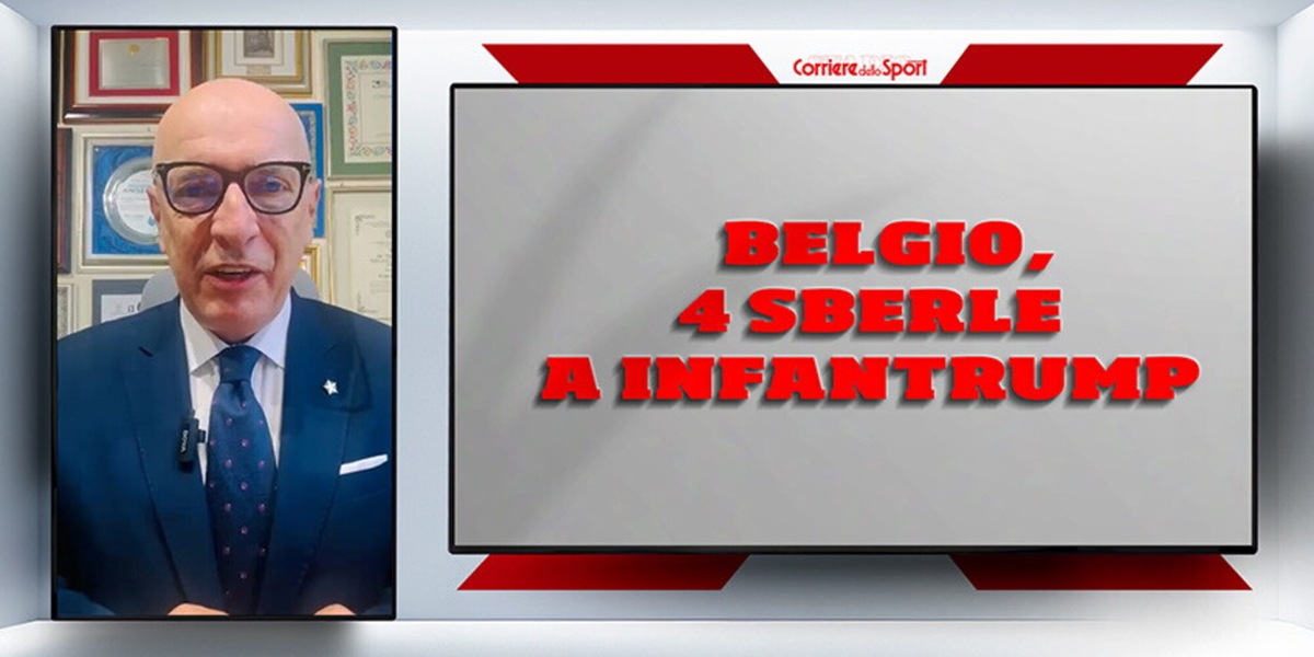 Belgio, 4 sberle a Infantino & Trump