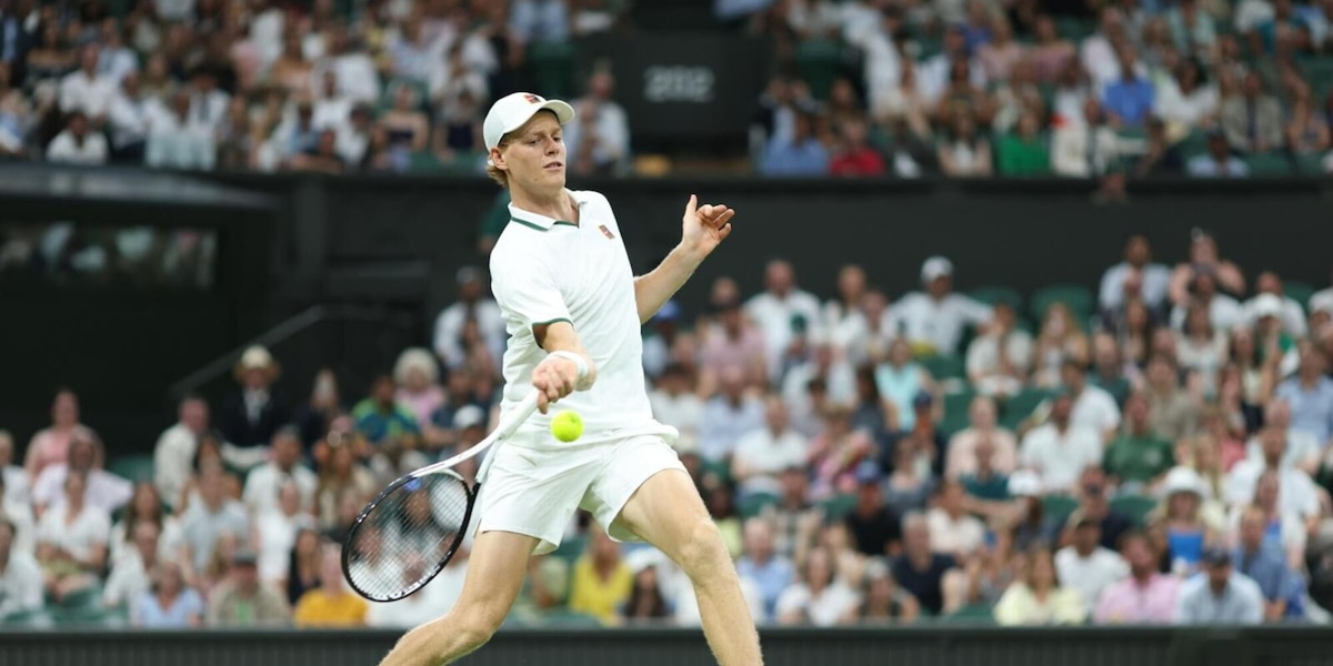 Sinner batte Struff in tre set e va in semifinale a Wimbledon