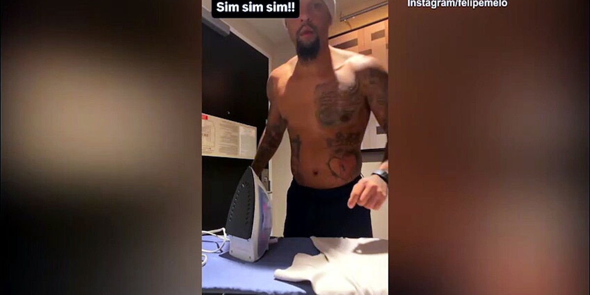 Felipe Melo casalingo perfetto