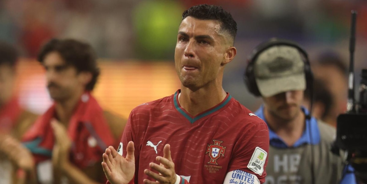 Cristiano Ronaldo, il saluto più triste