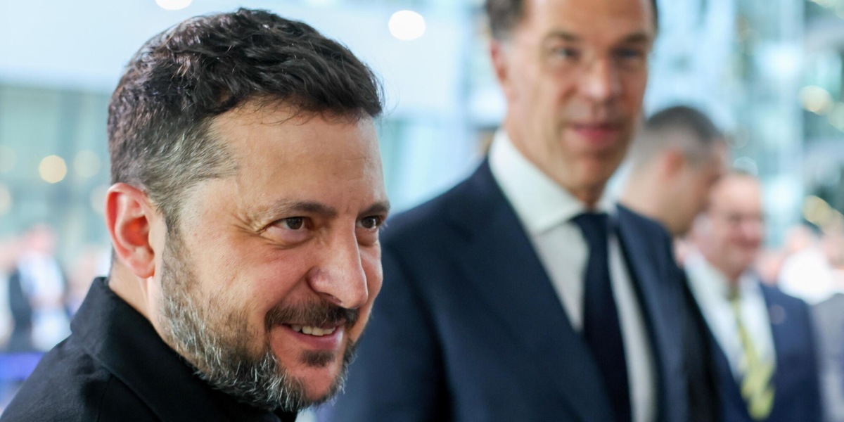 Zelensky, 'nell'incontro con Rutte focus su difese aeree e situazione al fronte'