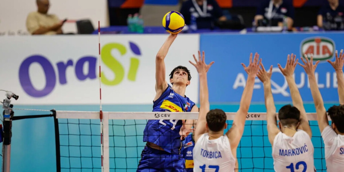 Europei U 18 Maschili: l'Italia doma la Serbia al quinto set