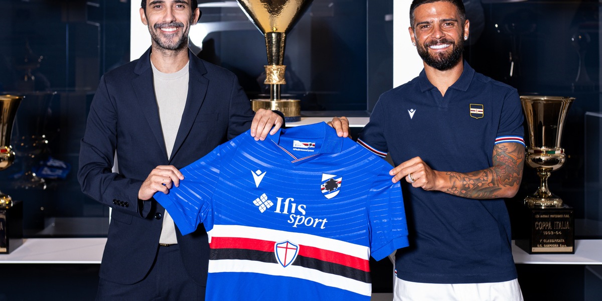 Calcio: Insigne firma per la Samp, 'voglio riportarla dove merita'