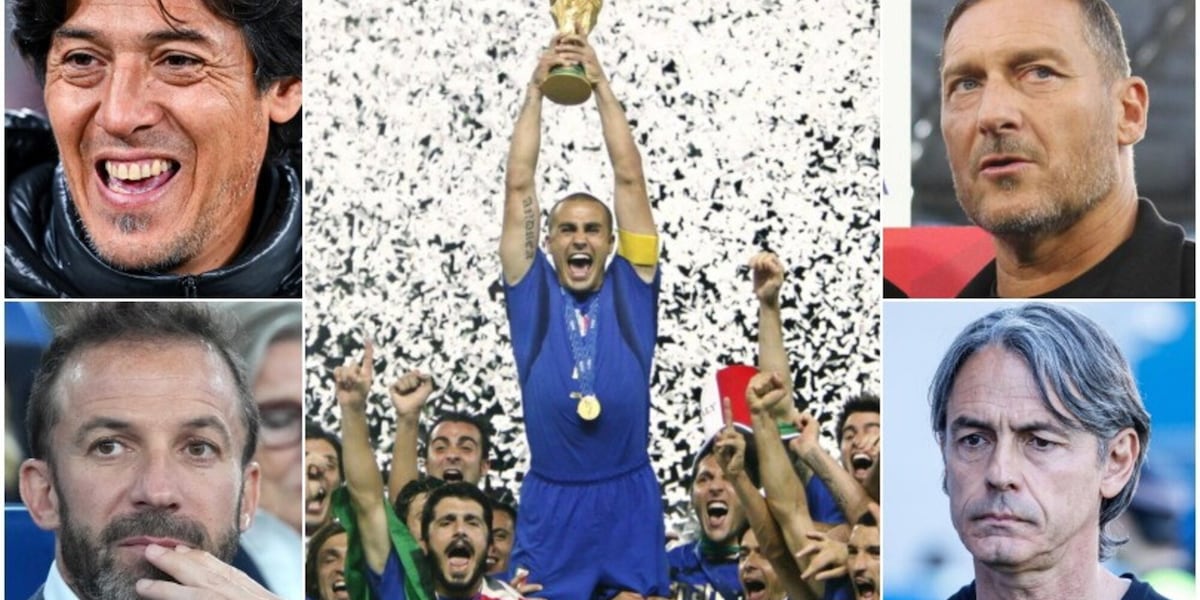 Vent'anni fa Italia Campione del Mondo: da Totti a Buffon, cosa fanno oggi gli eroi di Berlino 2006