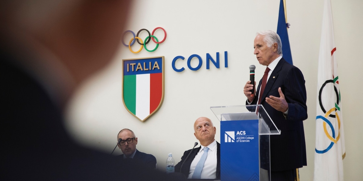 Roma, conferite al CONI le lauree honoris causa a Luciano Buonfiglio, Giovanni Malagò e altre autorità dello sport