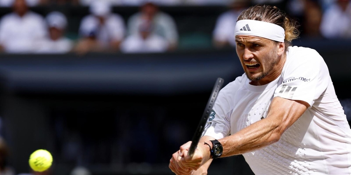 Zverev supera Fery in tre set e vola in finale a Wimbledon