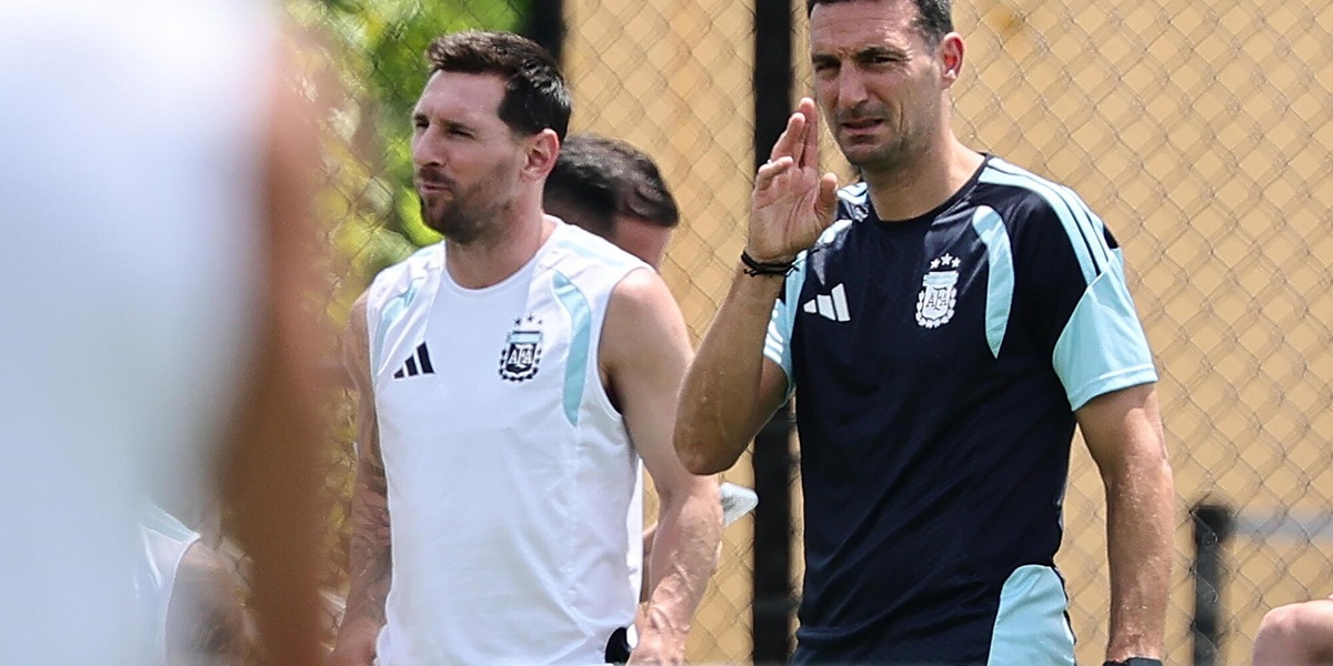 Scaloni, l'Argentina é "una squadra che non si arrende mai"