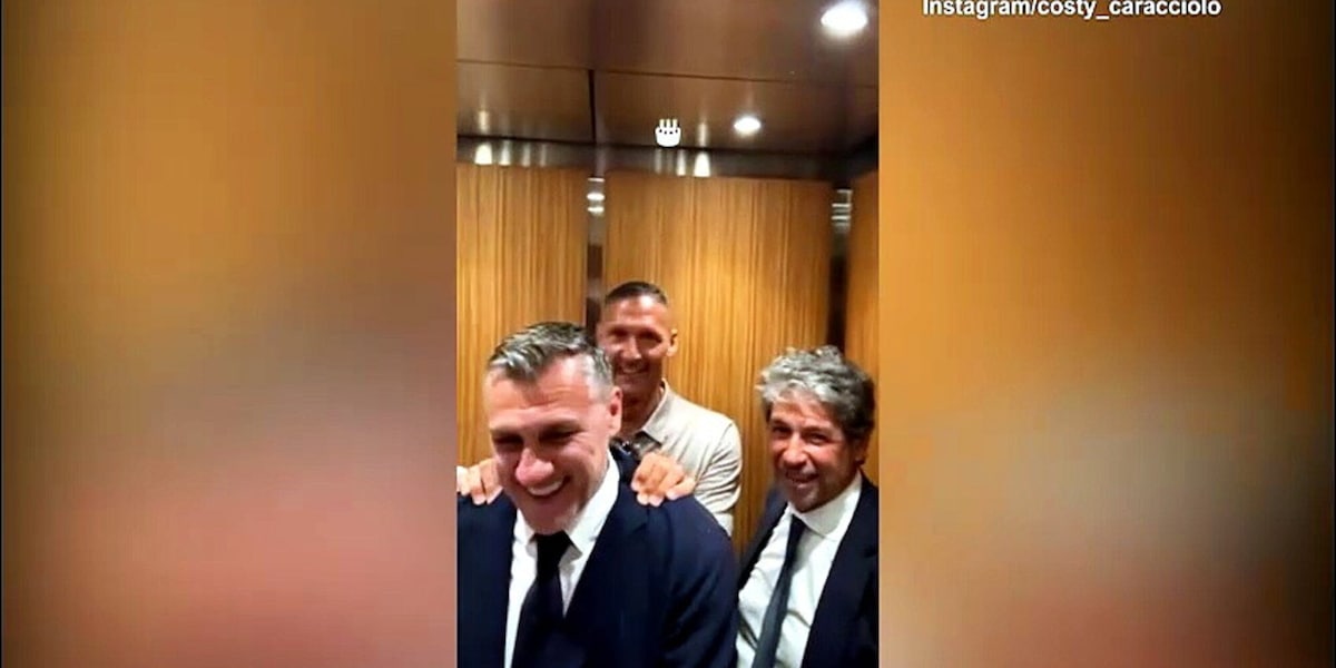 Festa "mondiale" per il compleanno di Vieri, c'è anche Materazzi
