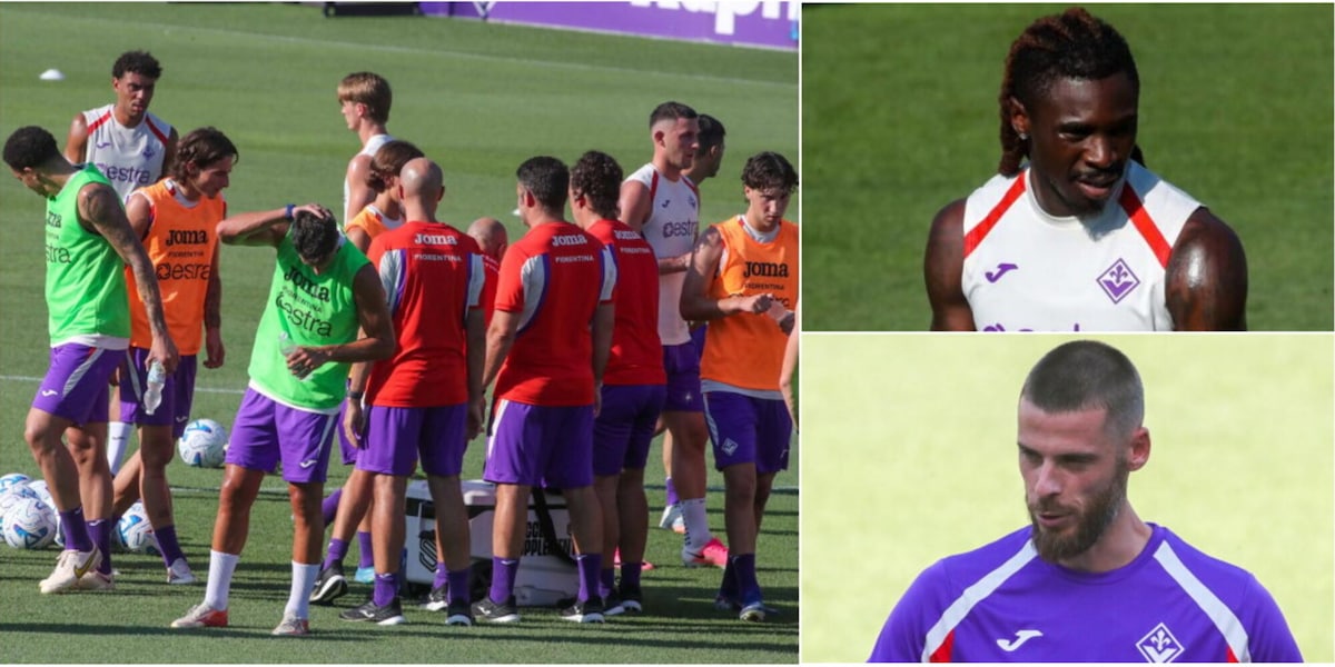 Fiorentina, secondo giorno di ritiro al Viola Park: problemi per De Gea, Grosso studia Kean