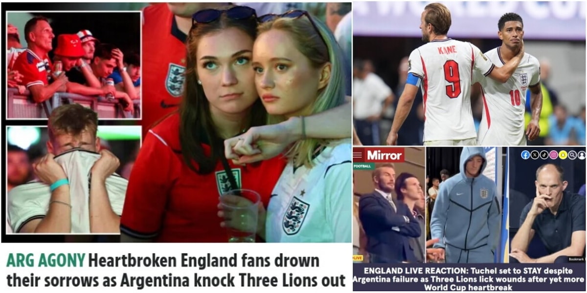 La stampa inglese distrutta dall'eliminazione: "Abbiamo il cuore spezzato"