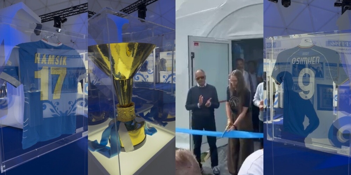 Valentina De Laurentiis inaugura il DOME: il taglio del nastro tra coppe e cimeli azzurri