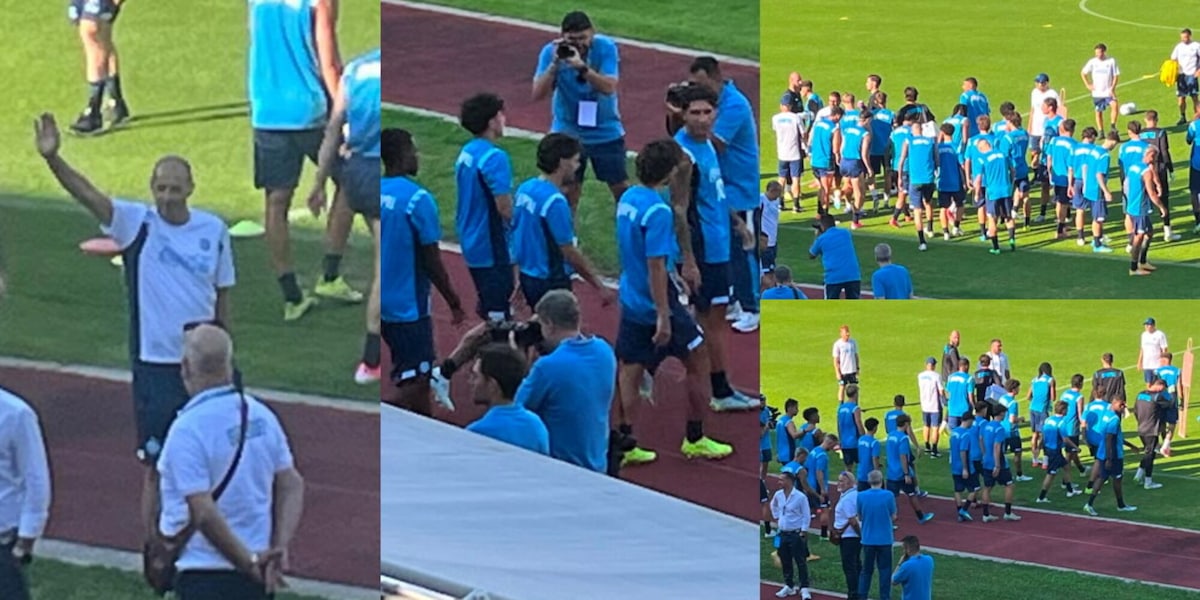 Napoli, entusiasmo alle stelle: il primo allenamento sul campo di Carciato davanti ad oltre mille tifosi