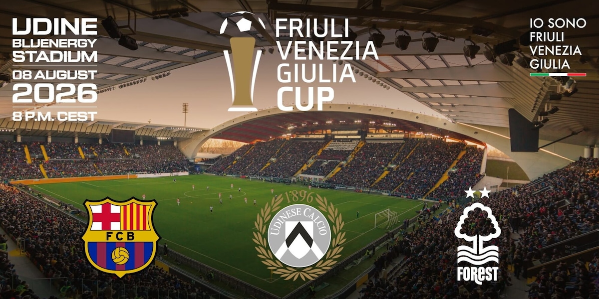 Nasce la “Friuli Venezia Giulia Cup”: il grande calcio europeo a Udine