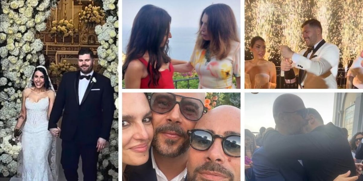 Matrimonio Salvatore Esposito, da Marco D'Amore a Ivana Lotito balli e lacrime con gli attori di Gomorra: ecco chi c'era