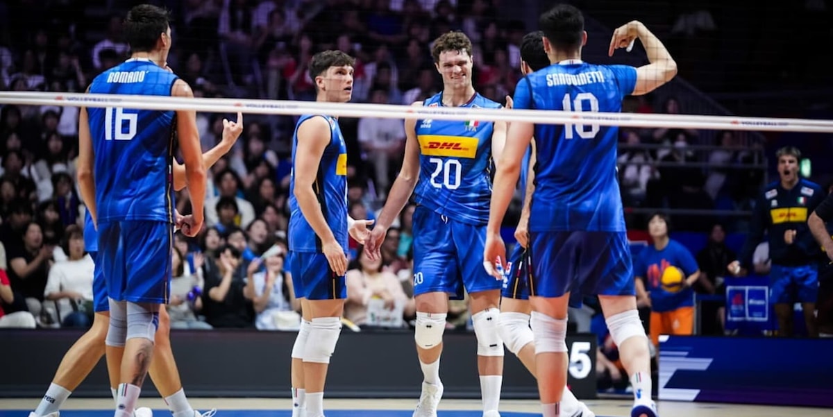 L'Italvolley di De Giorgi batte Cuba e si qualifica per le finals della Nations League