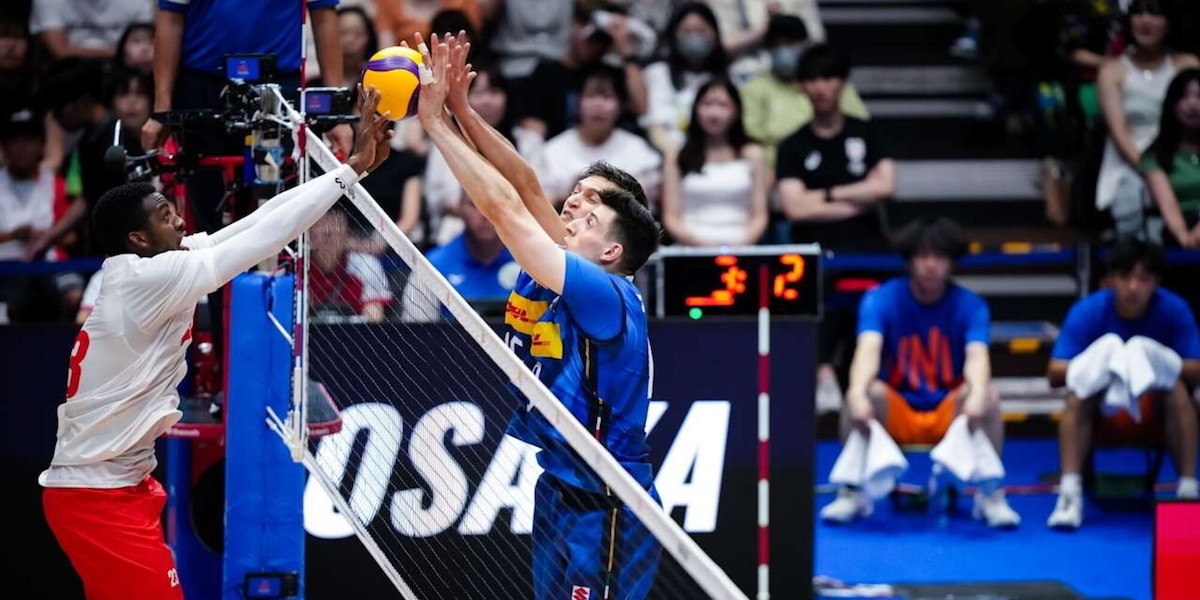 VNL: l'Italia batte Cuba e conquista le Finals