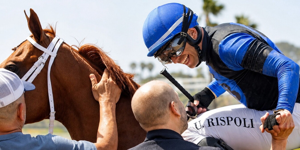 USA, Umberto Rispoli trionfa a Del Mar con Journalism