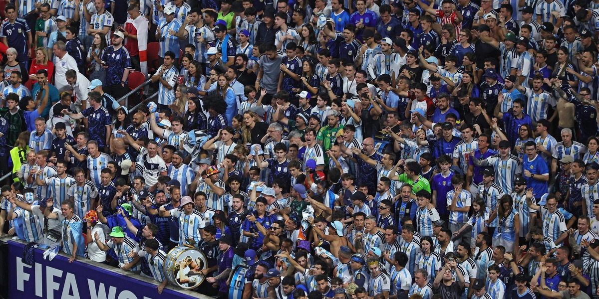 Mondiali: l'Argentina si carica, in tv a reti unificate l'inno cantato dai giocatori
